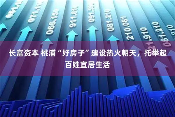 长富资本 桃浦“好房子”建设热火朝天，托举起百姓宜居生活